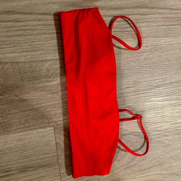 Red Bikini Top - Picture 2 of 3
